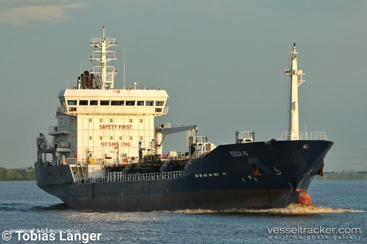 Tessa-Pg - Chemical Oil Products Tanker vessel registered in United Kingdom
