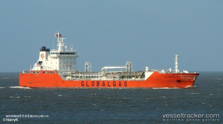 Ivis - Lpg Tanker vessel registered in Liberia