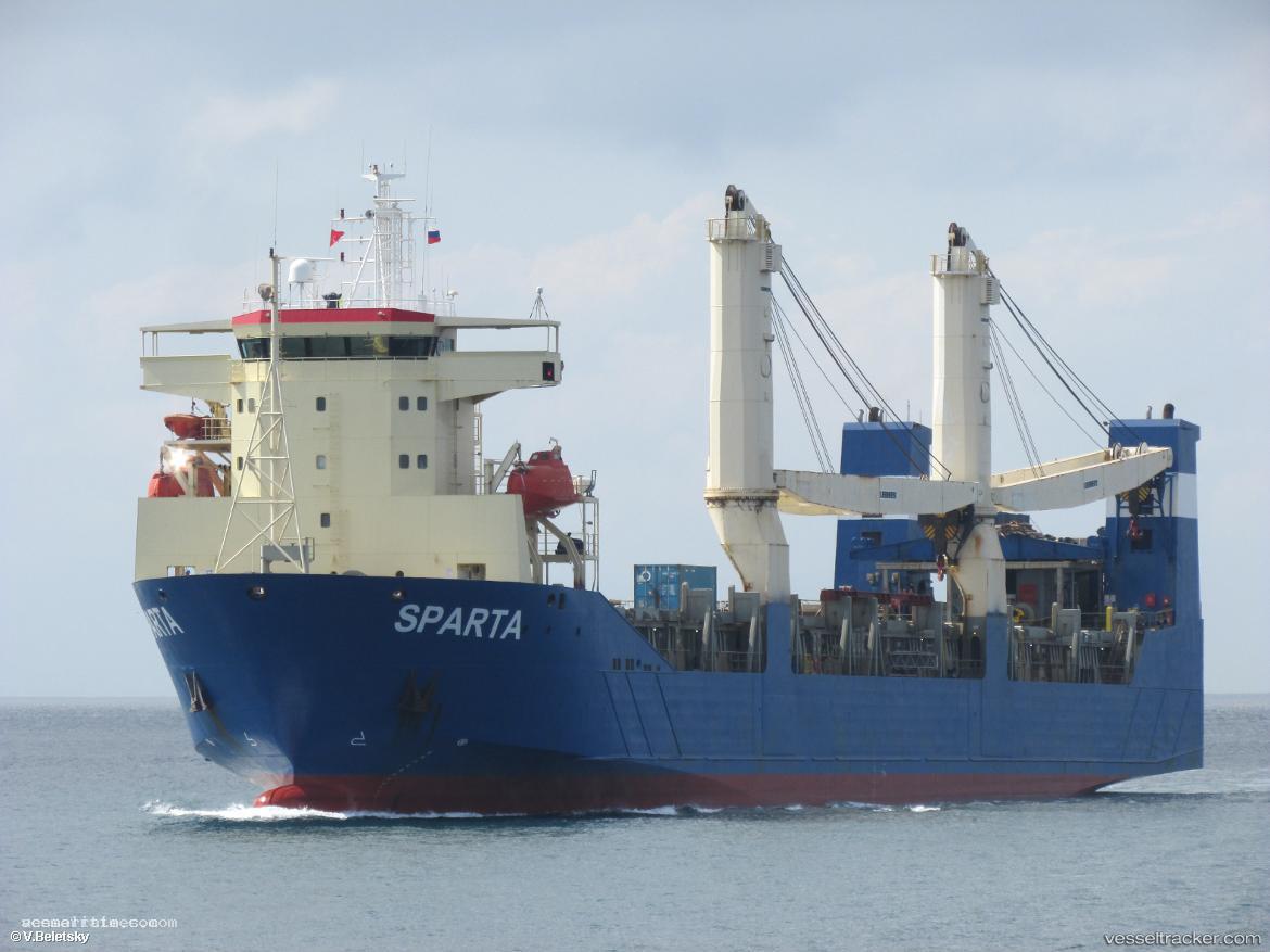 Sparta - Container Ro Ro Cargo Ship vessel registered in Russia