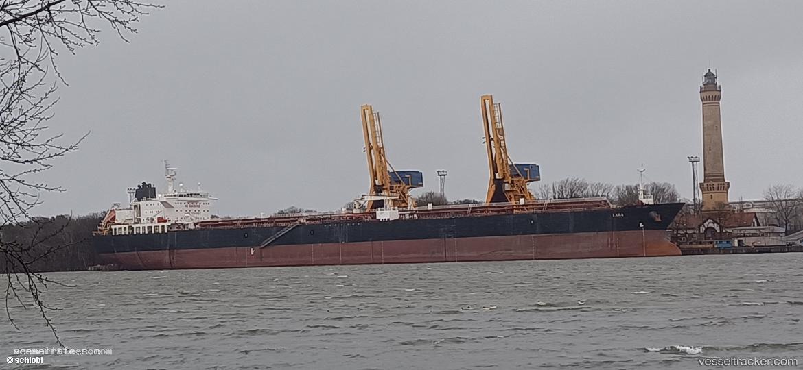 Earth - Crude Oil Tanker vessel registered in Liberia