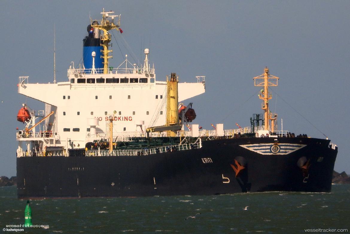 Kriti - Crude Oil Tanker vessel registered in Greece