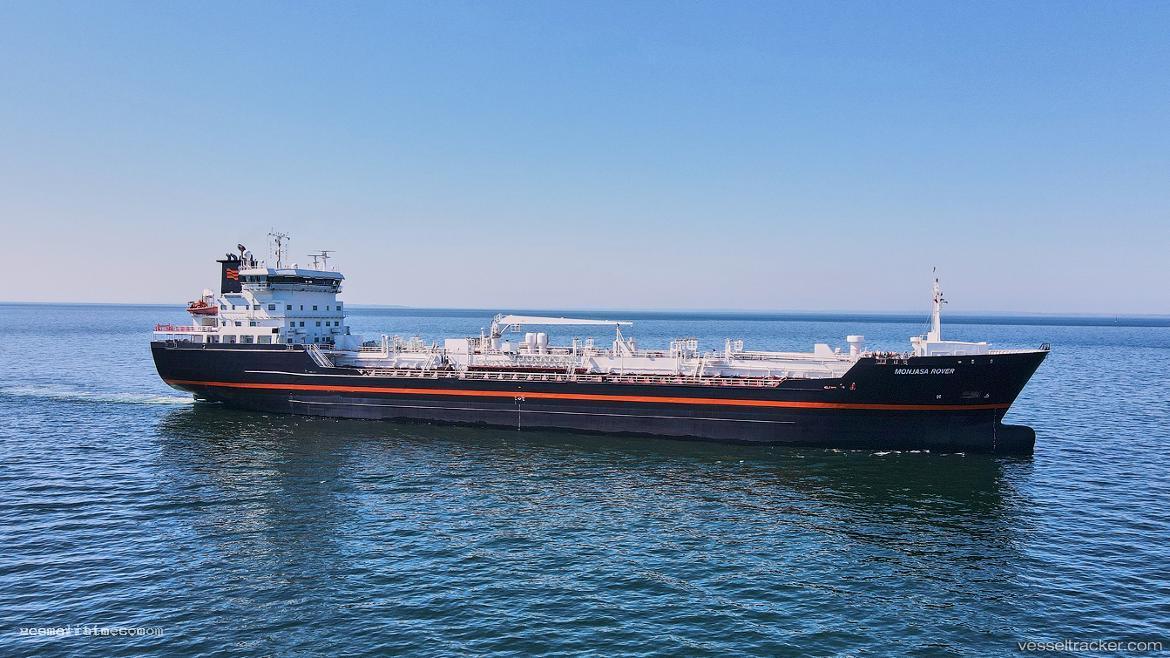Monjasa-Rover - Chemical Oil Products Tanker vessel registered in Liberia