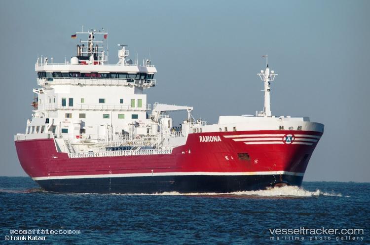 Ramona-5 - Chemical Oil Products Tanker vessel registered in Panama