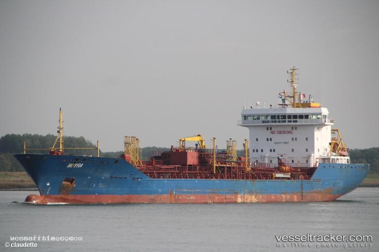 Moyra - Chemical Oil Products Tanker vessel registered in Gibraltar