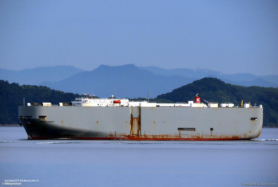 Indiana-Highway - Vehicles Carrier vessel registered in Japan