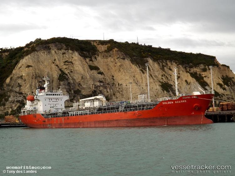 Accord - Chemical Oil Products Tanker vessel registered in Singapore