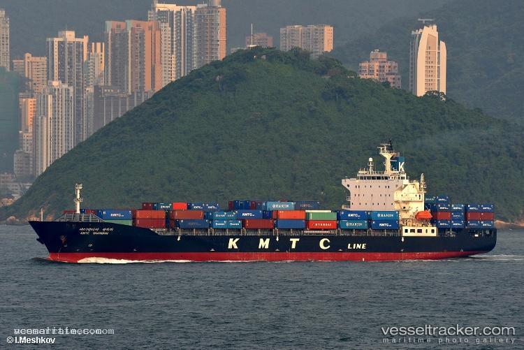 Kmtc-Shanghai - Container Ship vessel registered in South Korea
