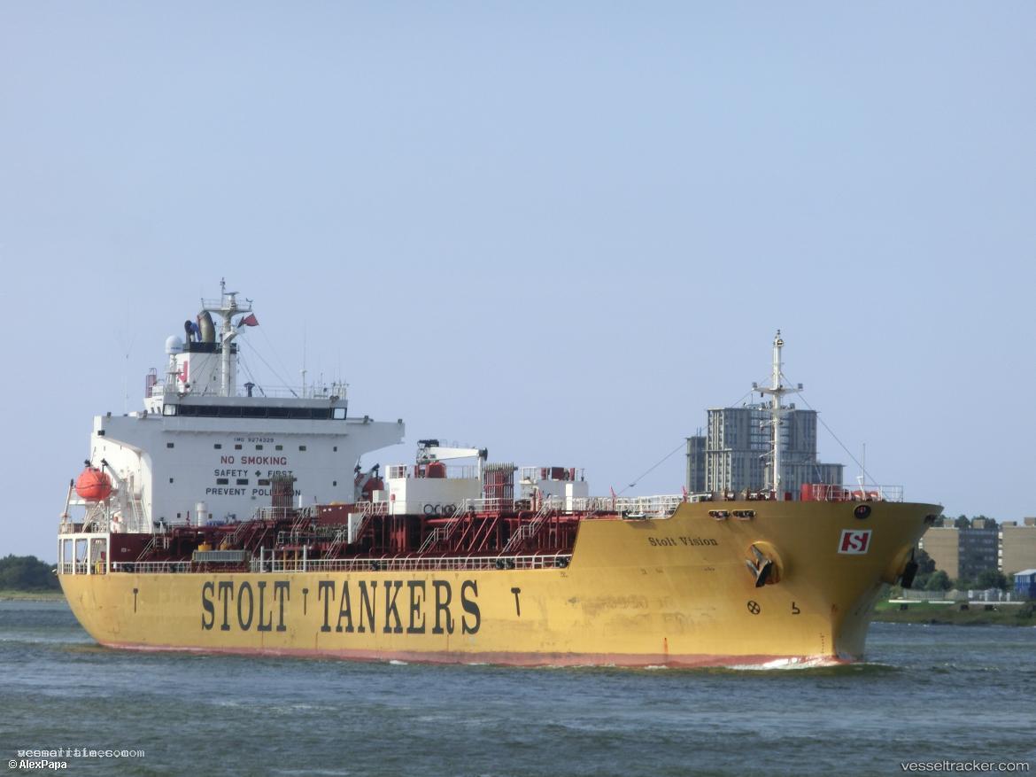 Stolt-Vision - Chemical Oil Products Tanker vessel registered in Liberia