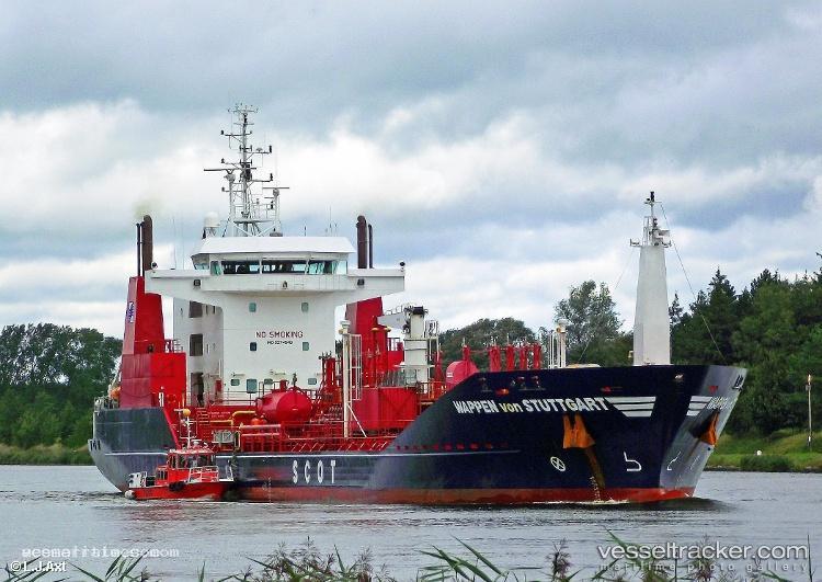 Scot-Stuttgart - Chemical Oil Products Tanker vessel registered in Marshall Islands