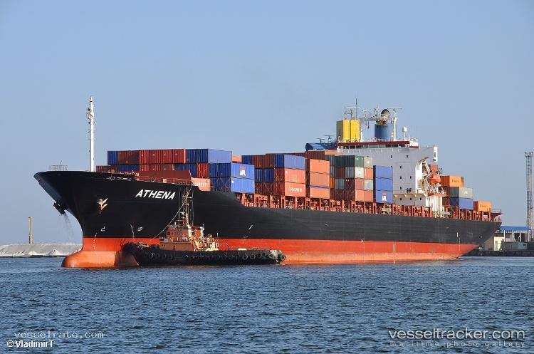 Athena - Container Ship vessel registered in Panama