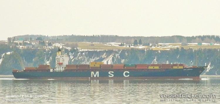 Msc-Manya - Container Ship vessel registered in Liberia