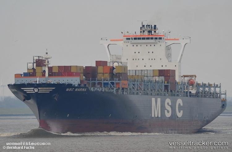 Msc-Marina - Container Ship vessel registered in Panama