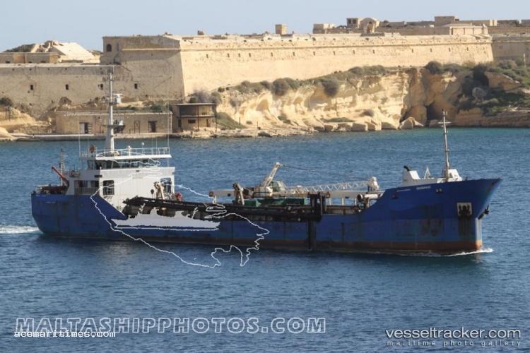 Benghazi - Hopper Dredger vessel registered in Libya