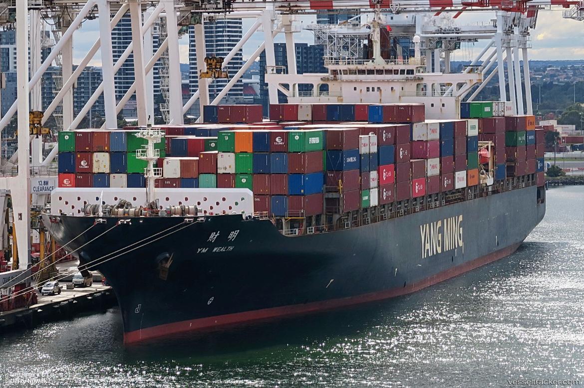 Ym-Wealth - Container Ship vessel registered in Liberia