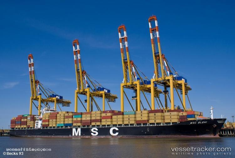 Msc-Eleni - Container Ship vessel registered in Panama