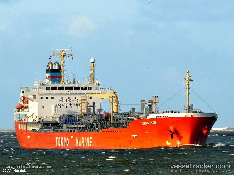 Ginga-Tiger - Chemical Oil Products Tanker vessel registered in Panama