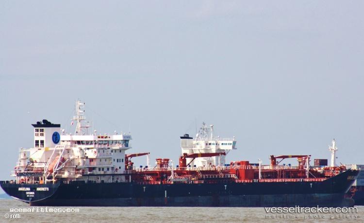 Angelina-Amoretti - Chemical Oil Products Tanker vessel registered in Italy