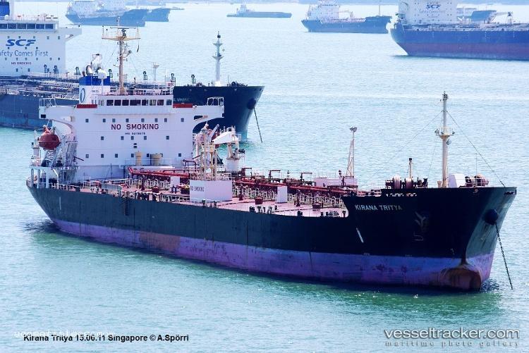 Kirana-Tritya - Oil Products Tanker vessel registered in Indonesia