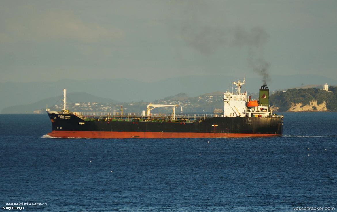 Tasco-Amata - Bitumen Tanker vessel registered in Thailand