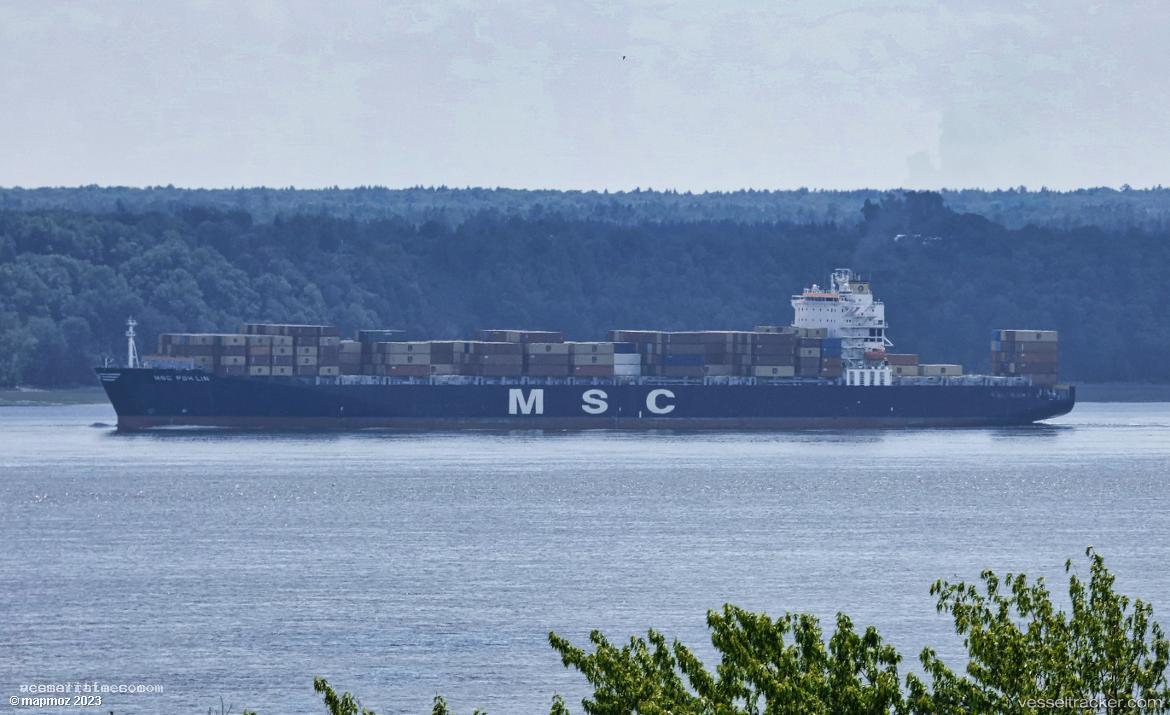 Msc-Poh-Lin - Container Ship vessel registered in Panama