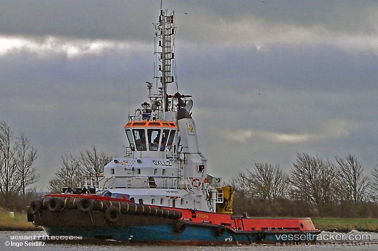 Corvin - Tug vessel registered in Germany