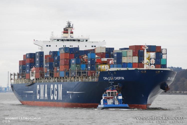 Cma-Cgm-Chopin - Container Ship vessel registered in Malta