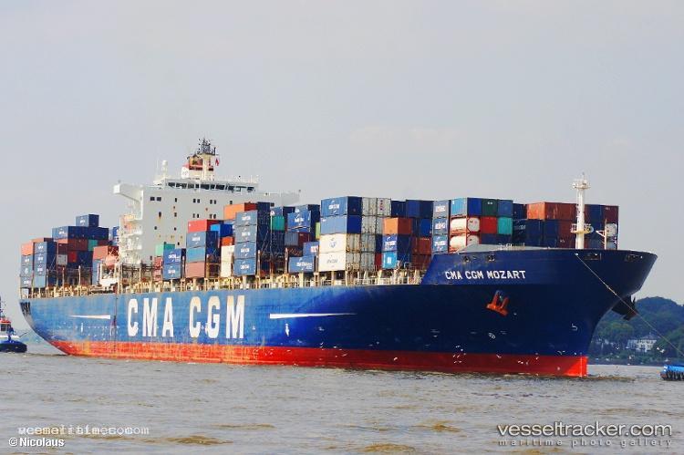 Cma-Cgm-Mozart - Container Ship vessel registered in Malta