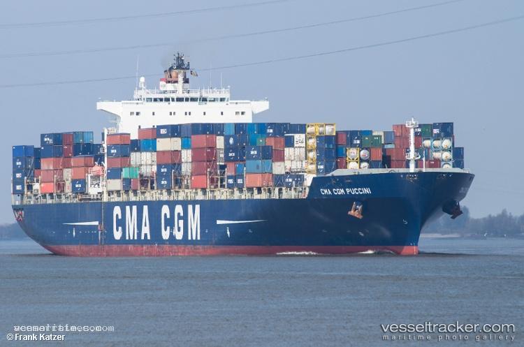 Cma-Cgm-Puccini - Container Ship vessel registered in Malta