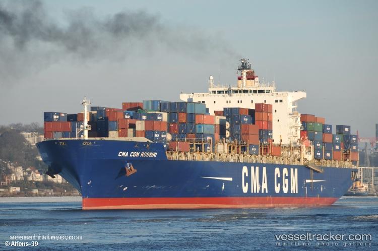 Cma-Cgm-Rossini - Container Ship vessel registered in Malta
