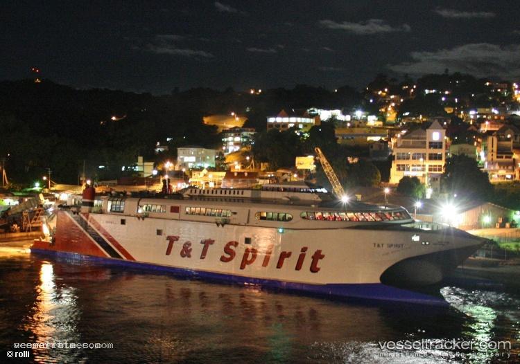 Tt-Spirit - Passenger Ro Ro Cargo Ship vessel registered in Trinidad and Tobago