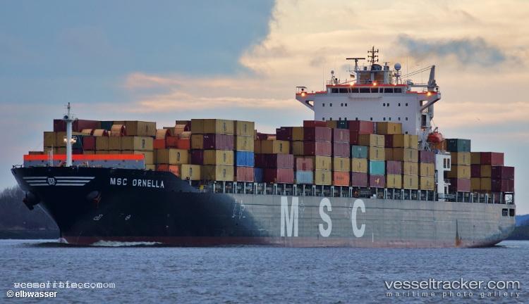 Msc-Ornella - Container Ship vessel registered in Panama