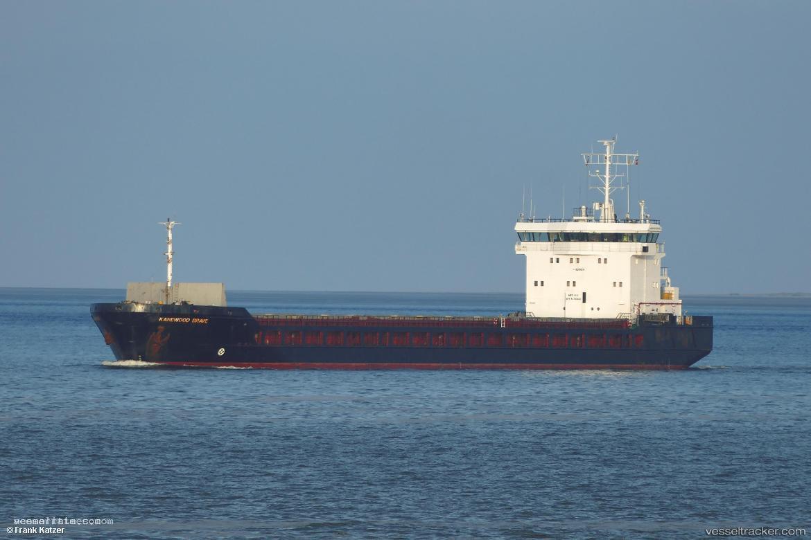 Karewood-Brave - General Cargo Ship vessel registered in Bahamas