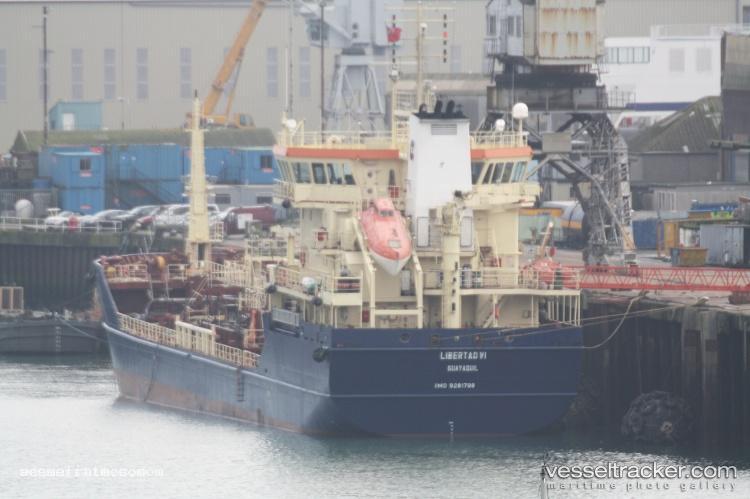 Libertad-6 - Oil Products Tanker vessel registered in Ecuador