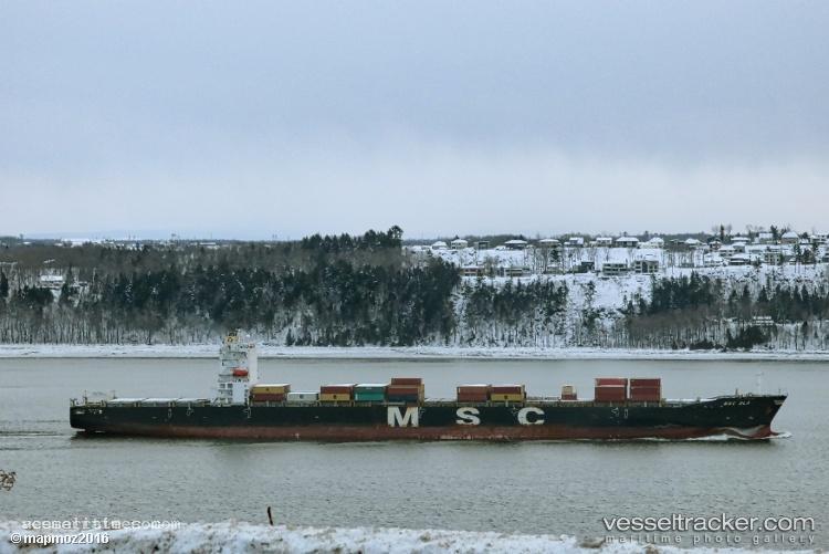 Msc-Ela - Container Ship vessel registered in Panama