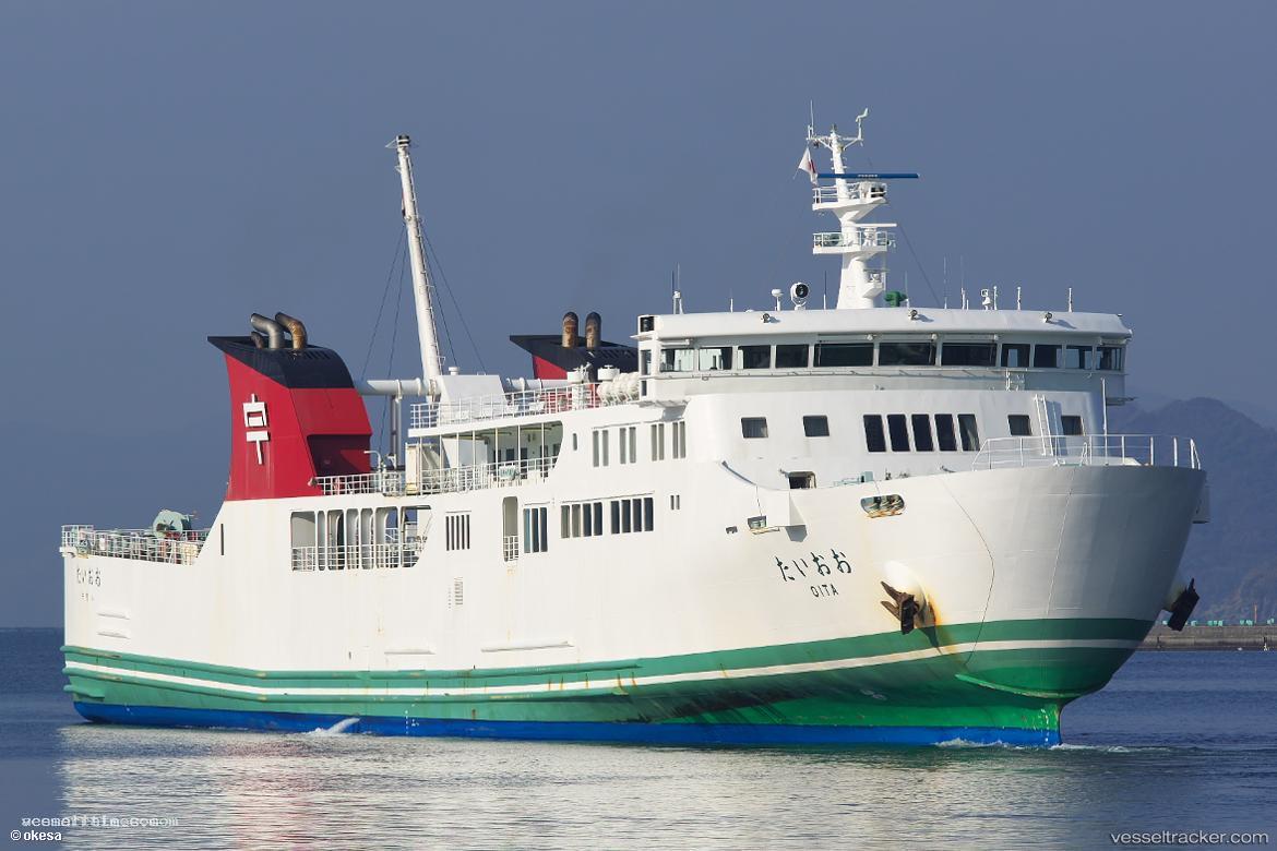 Oita - Passenger Ro Ro Cargo Ship vessel registered in Japan