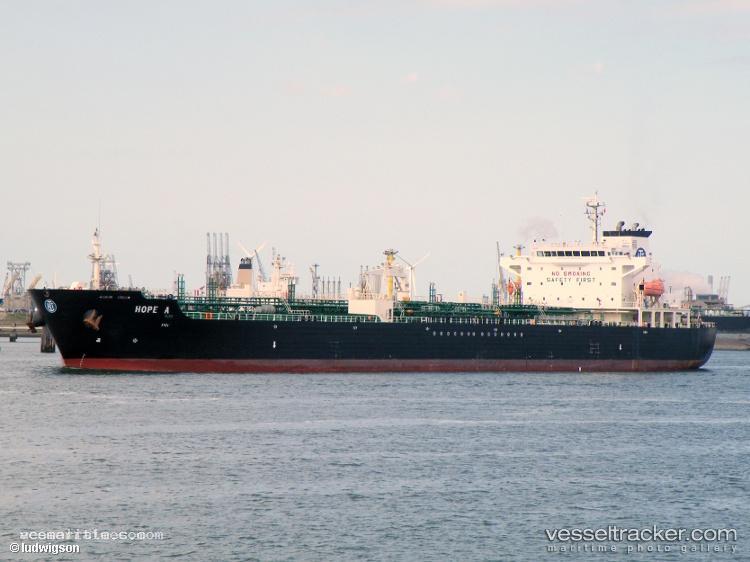 Hope-A - Chemical Oil Products Tanker vessel registered in Malta