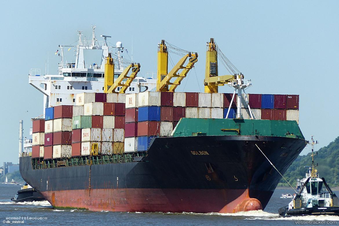 Golbon - Container Ship vessel registered in Iran