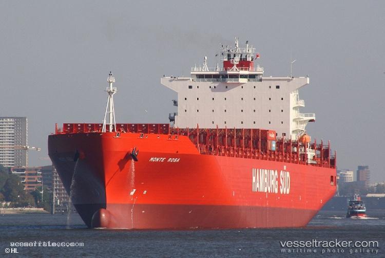 Maersk-Monte-Rosa - Container Ship vessel registered in Singapore