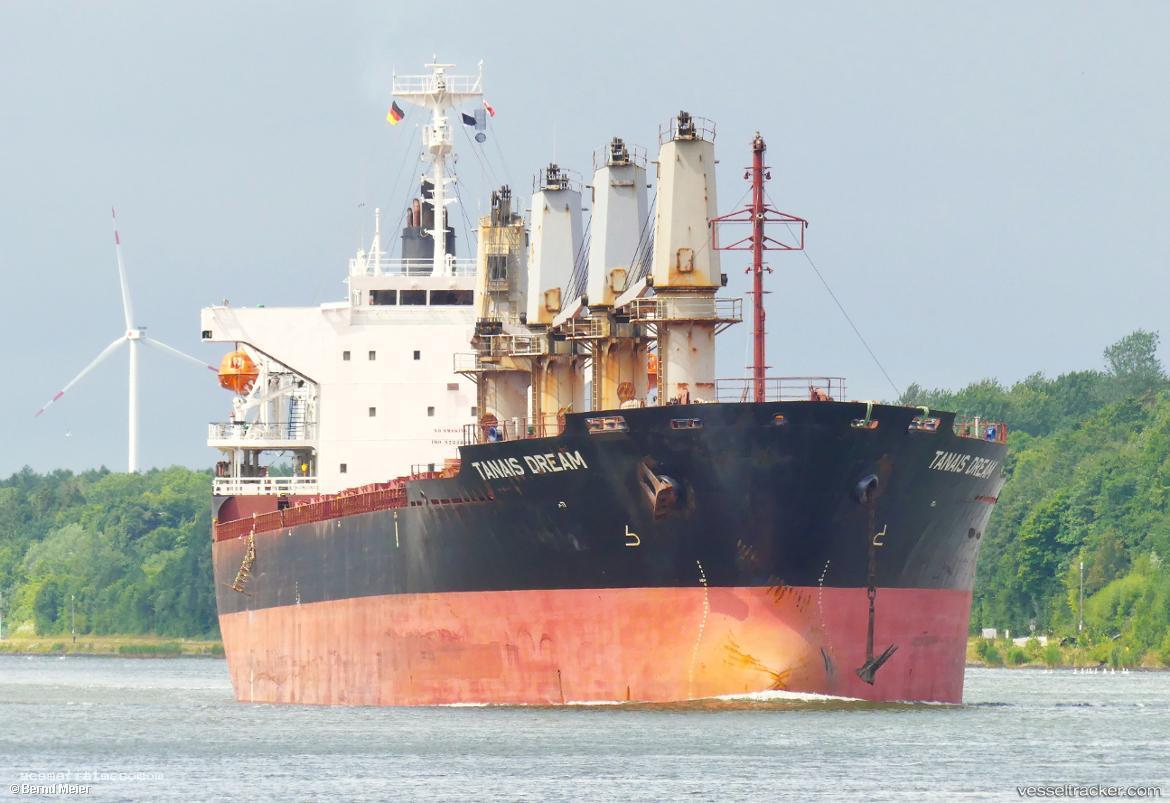 Tanais-Dream - Bulk Carrier vessel registered in Belize