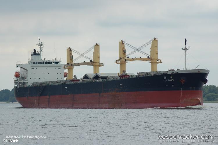 Tj-Vanda - Bulk Carrier vessel registered in Hong Kong