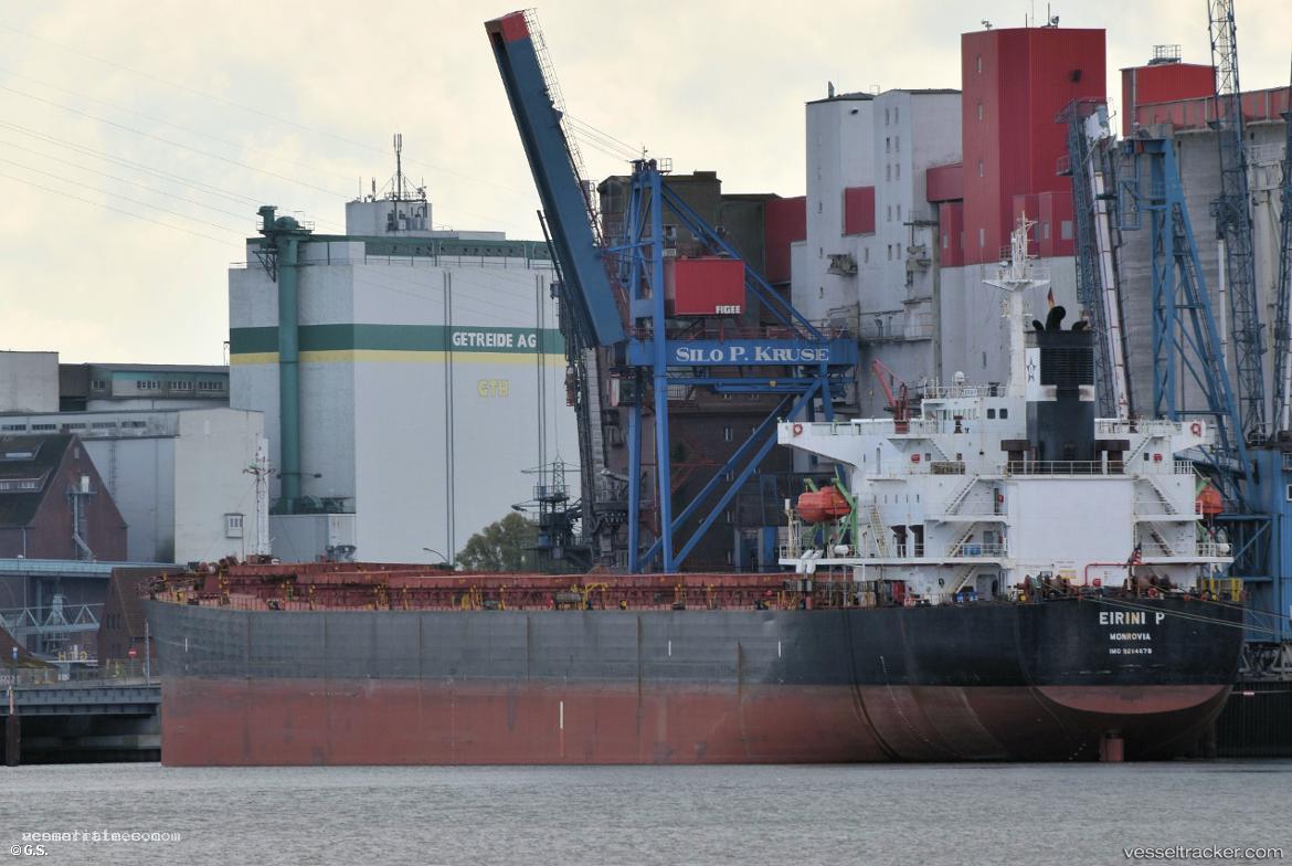 Eirini-P. - Bulk Carrier vessel registered in Liberia