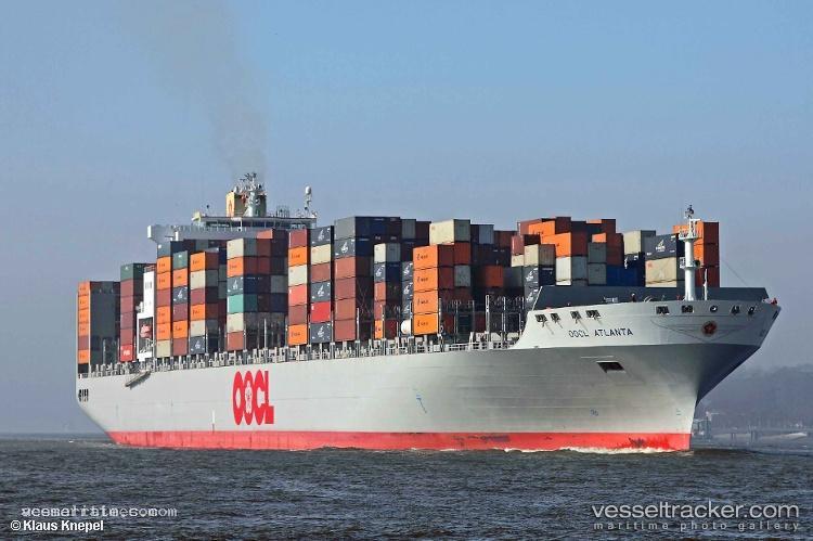 Oocl-Atlanta - Container Ship vessel registered in Hong Kong