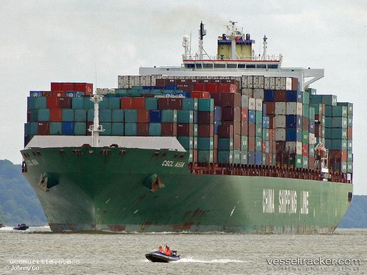 Cscl-Asia - Container Ship vessel registered in Hong Kong