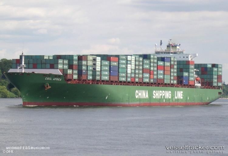 Cscl-Africa - Container Ship vessel registered in Hong Kong
