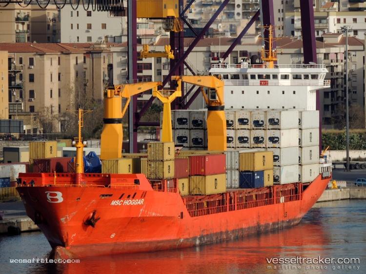 Msc-Hoggar - Container Ship vessel registered in Turkey