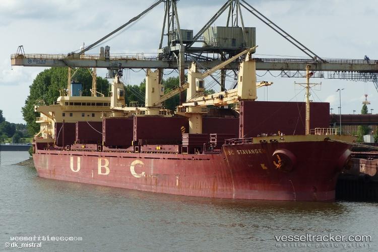 Ubc-Stavanger - General Cargo Ship vessel registered in Cyprus
