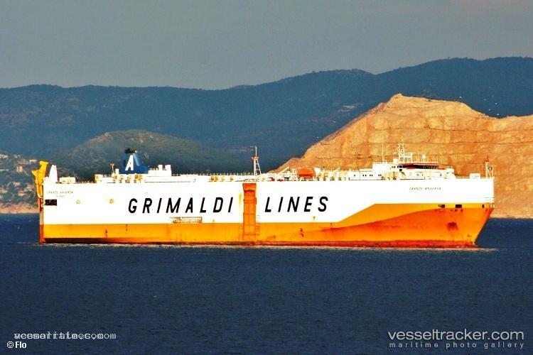 Grande-Anversa - Vehicles Carrier vessel registered in Italy