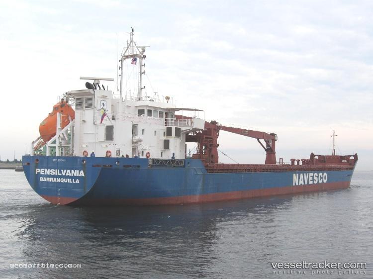 Pensilvania - Multi Purpose Carrier vessel registered in Panama