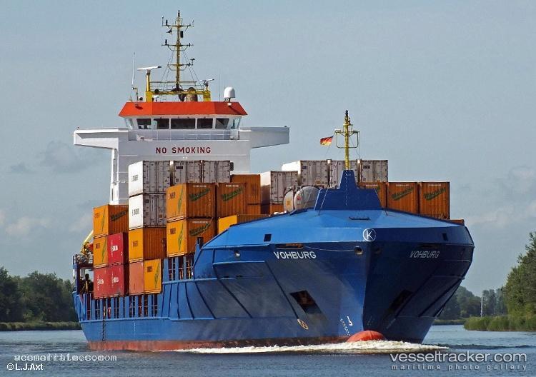 Vohburg - Container Ship vessel registered in Antigua and Barbuda