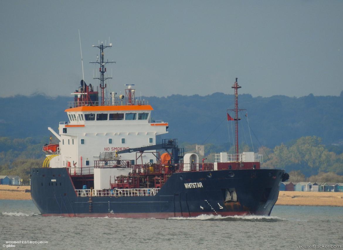 Whitstar - Oil Products Tanker vessel registered in United Kingdom
